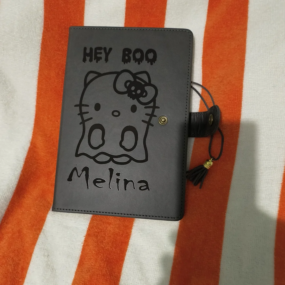 Hello Kitty Ghost Journal Cute Design Personalized